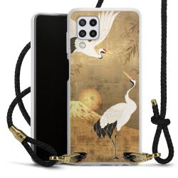 Carry Case Transparent Leather black/gold