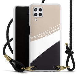 Carry Case Transparent Leather black/gold