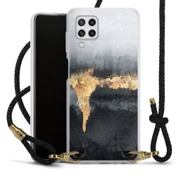 Carry Case Transparent Leather black/gold