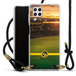 Carry Case Transparent Leather black/gold