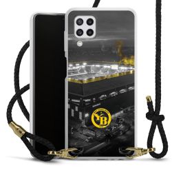 Carry Case Transparent Leather black/gold