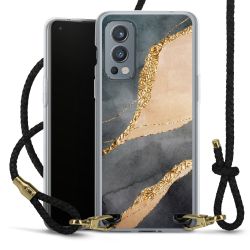 Carry Case Transparent Leather black/gold