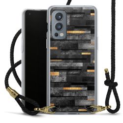 Carry Case Transparent Leather black/gold