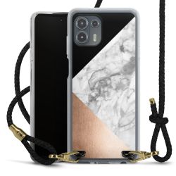 Carry Case Transparent Leather black/gold