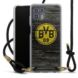 Carry Case Transparent Leather black/gold