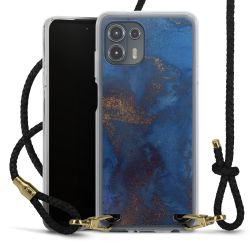 Carry Case Transparent Leather black/gold