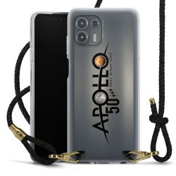 Carry Case Transparent Leather black/gold