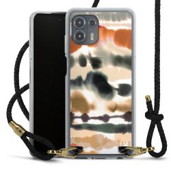 Carry Case Transparent Leather black/gold