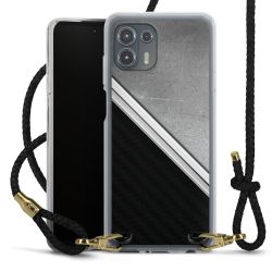 Carry Case Transparent Leather black/gold