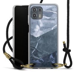 Carry Case Transparent Leather black/gold