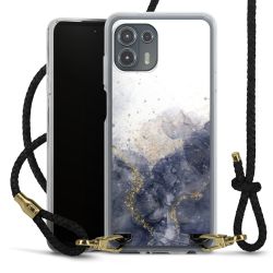 Carry Case Transparent Leather black/gold