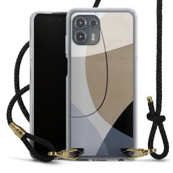 Carry Case Transparent Leather black/gold