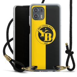 Carry Case Transparent Leather black/gold