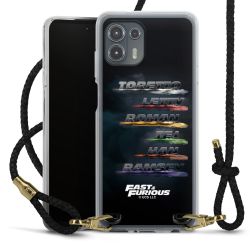 Carry Case Transparent Leather black/gold