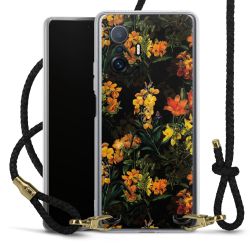 Carry Case Transparent Leather black/gold