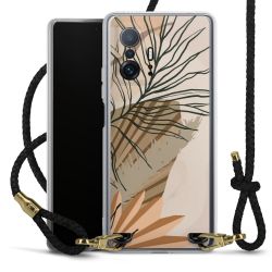 Carry Case Transparent Leather black/gold