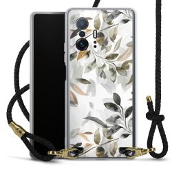 Carry Case Transparent Leather black/gold