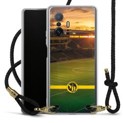 Carry Case Transparent Leather black/gold