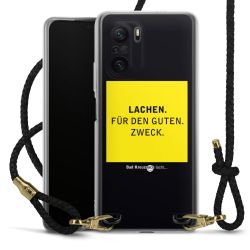 Carry Case Transparent Leder schwarz/gold