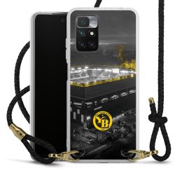 Carry Case Transparent Leather black/gold