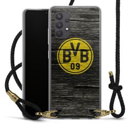 Carry Case Transparent Leather black/gold