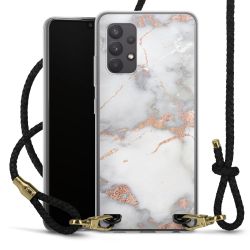 Carry Case Transparent Leather black/gold