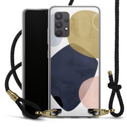 Carry Case Transparent Leather black/gold