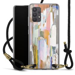 Carry Case Transparent Leather black/gold