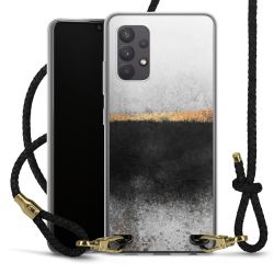 Carry Case Transparent Leather black/gold