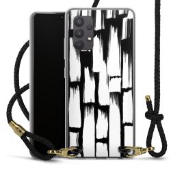 Carry Case Transparent Leather black/gold