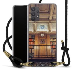 Carry Case Transparent Leather black/gold