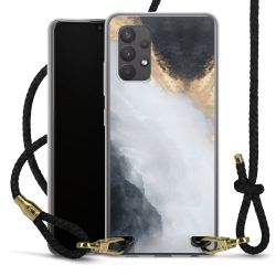 Carry Case Transparent Leather black/gold