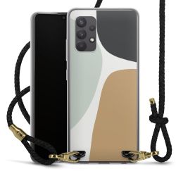 Carry Case Transparent Leather black/gold