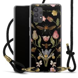 Carry Case Transparent Leather black/gold