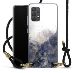 Carry Case Transparent Leather black/gold