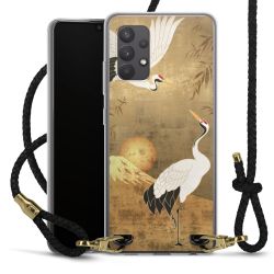 Carry Case Transparent Leather black/gold