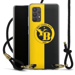 Carry Case Transparent Leather black/gold