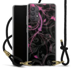 Carry Case Transparent Leather black/gold