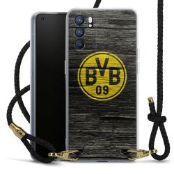 Carry Case Transparent Leather black/gold