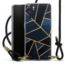 Carry Case Transparent Leather black/gold