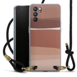 Carry Case Transparent Leather black/gold