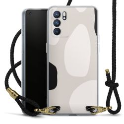 Carry Case Transparent Leather black/gold