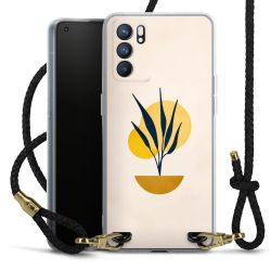 Carry Case Transparent Leather black/gold