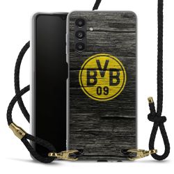 Carry Case Transparent Leather black/gold