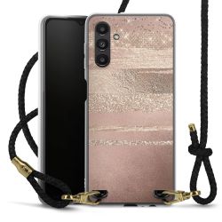 Carry Case Transparent Leather black/gold