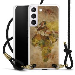 Carry Case Transparent Leather black/gold