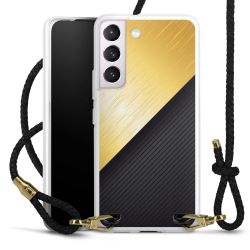 Carry Case Transparent Leather black/gold