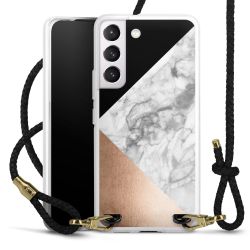 Carry Case Transparent Leather black/gold