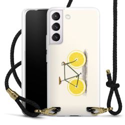 Carry Case Transparent Leather black/gold