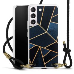 Carry Case Transparent Leather black/gold